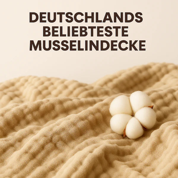 MUSSELIN DECKE