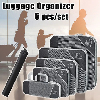 6Pcs Set Travel Storage Organizer